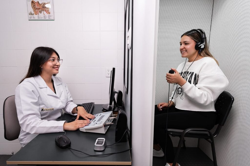 Examen de audiometría