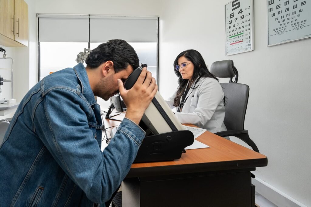 Examen visiometría